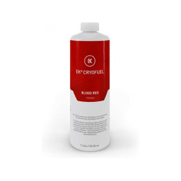 EK WATER BLOCKS LIQUIDE EK-CRYOFUEL PREMIX BLOOD RED - 1000ML 