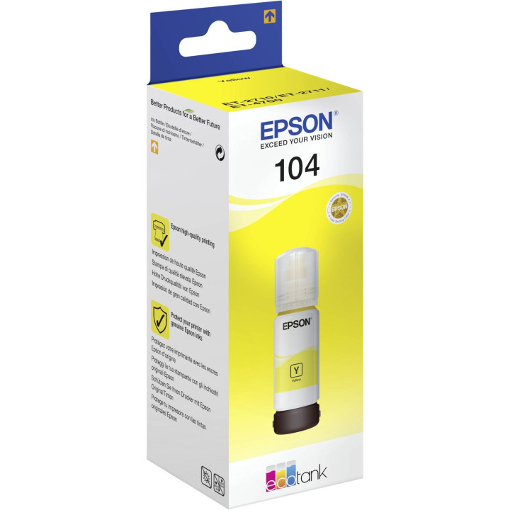 EPSON 104 ECOTANK YELLOW INK B