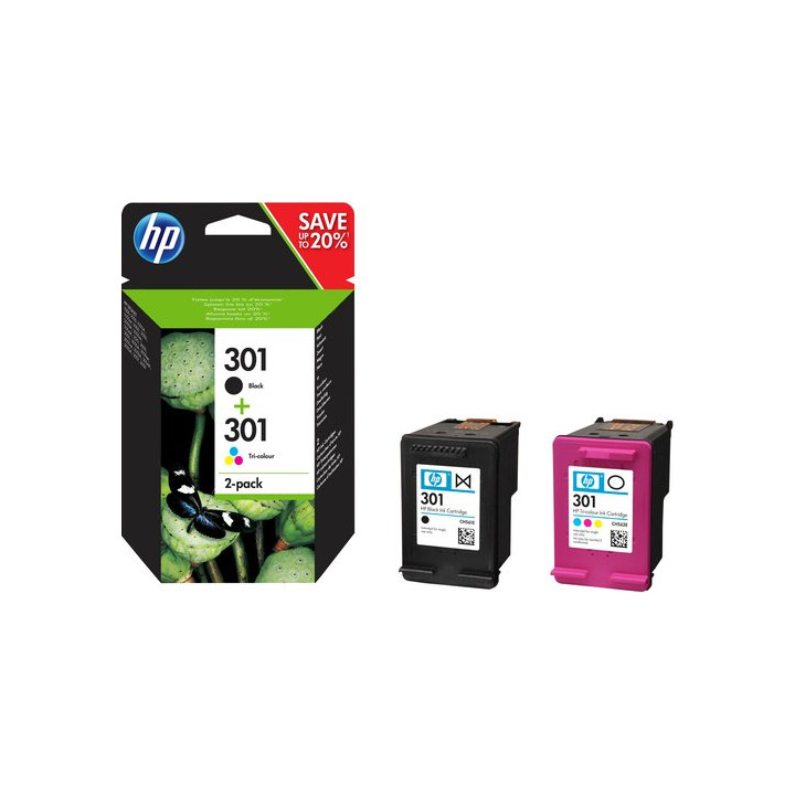 HP INC. INK CARTRIDGE NO 301 B/C/M/Y 