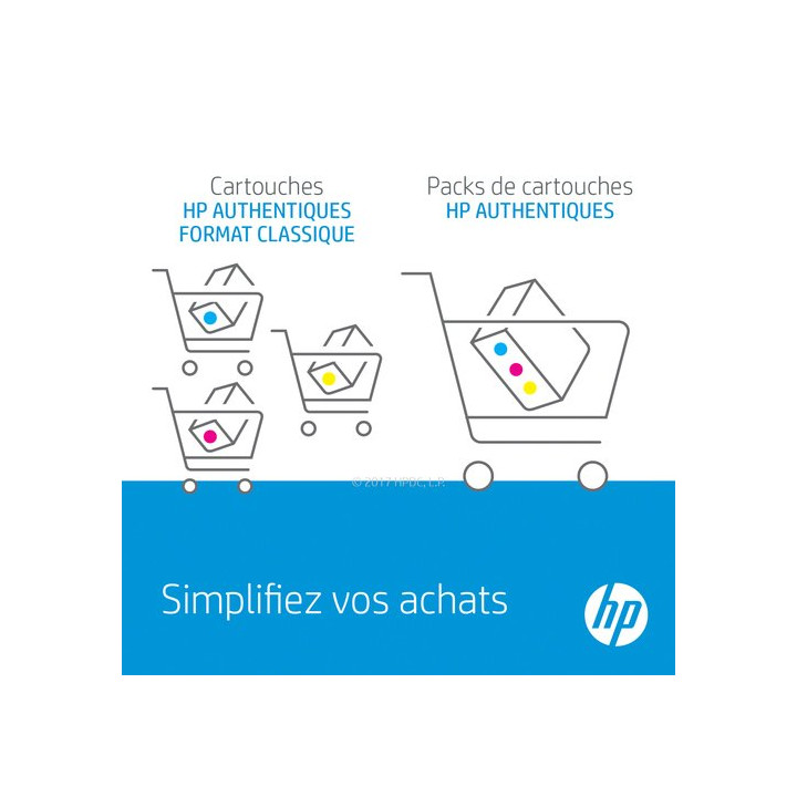 HP INC. INK CARTRIDGE NO 301 B/C/M/Y 