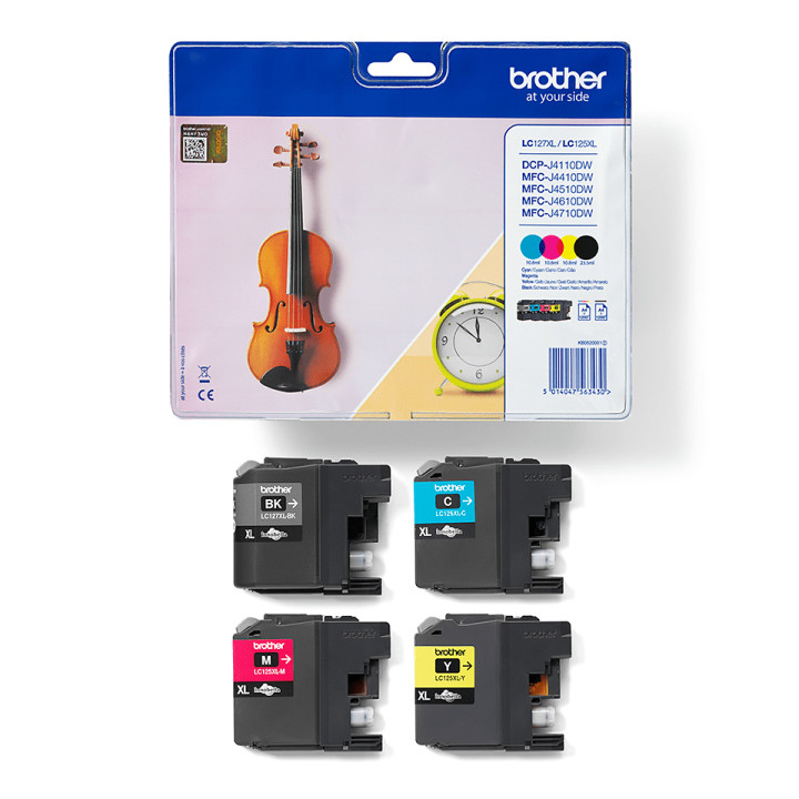 BROTHER LC-127XL PACK 4 CART H