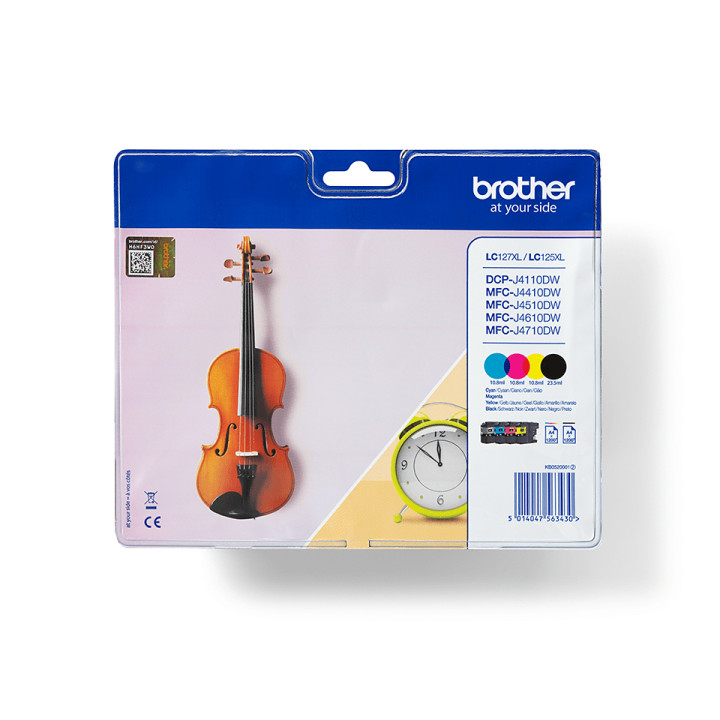 BROTHER LC-127XL PACK 4 CART H
