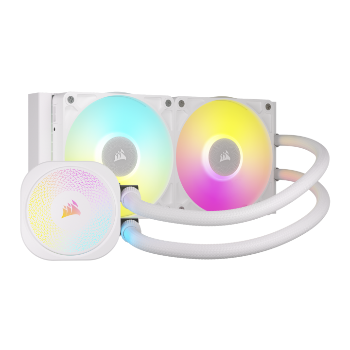 CORSAIR ICUE LINK TITAN - 240 RX RGB AIO/240MM - BLANC 