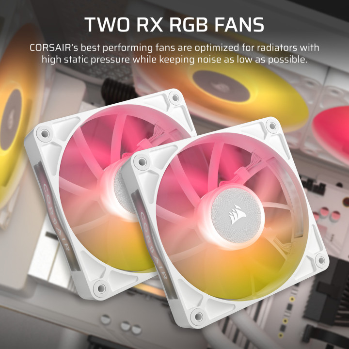 CORSAIR ICUE LINK TITAN - 240 RX RGB AIO/240MM - BLANC 