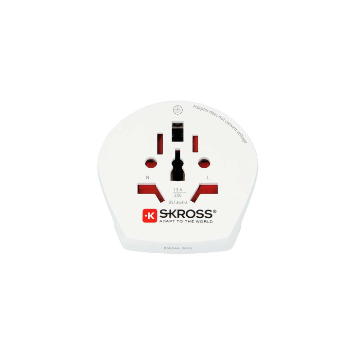 NEDIS ADAPTATEUR DE VOYAGE PRISE MONDIALE VERS EUROPE 