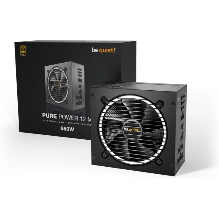 BE QUIET! ATX 650W - PURE POWER 12 M 80+ GOLD - BN342 
