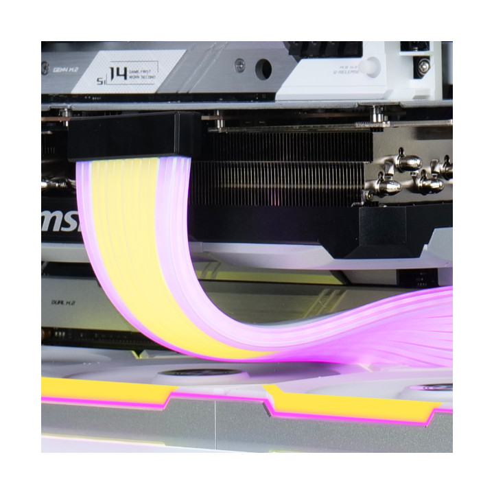 LIAN-LI STRIMER WIRELESS GPU 2X6+2-PIN RGB GPU CABLE 