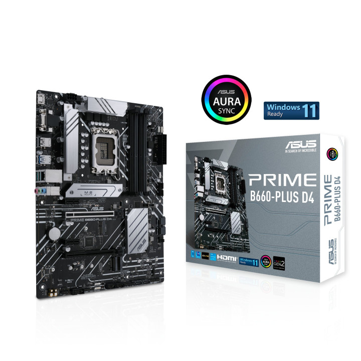 ASUS PRIME B660-PLUS D4 - B660/LGA1700/ATX 