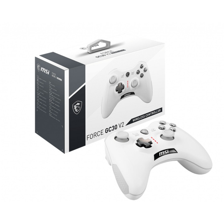 MSI FORCE GC30 GAMING CONTROLLER V2 WHITE 