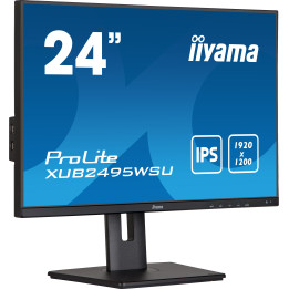 IIYAMA XUB2495WSU-B5 24.1 FHD+/60HZ/IPS/5MS/VGA/DP/HDMI 