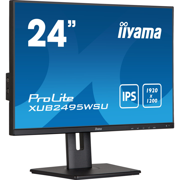 IIYAMA XUB2495WSU-B5 24.1 FHD+/60HZ/IPS/5MS/VGA/DP/HDMI 