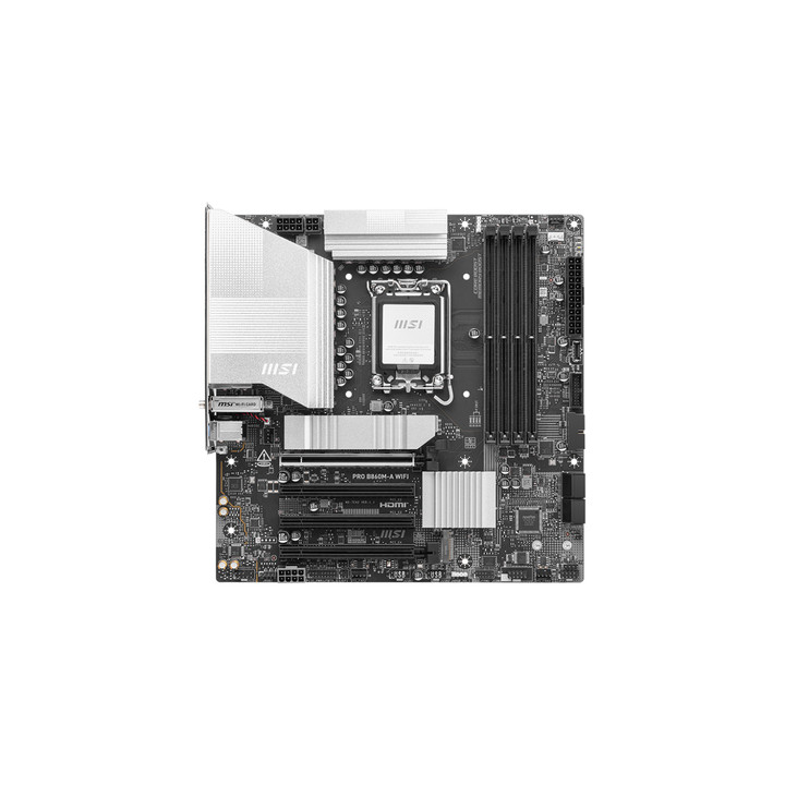 MSI PRO B860M-A WIFI - B860/LGA1851/DDR5/MATX 
