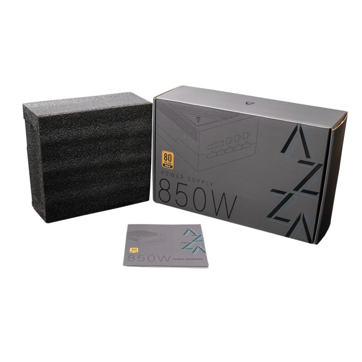 AZZA ATX 850W - 80+ GOLD - PSAZ-850G 