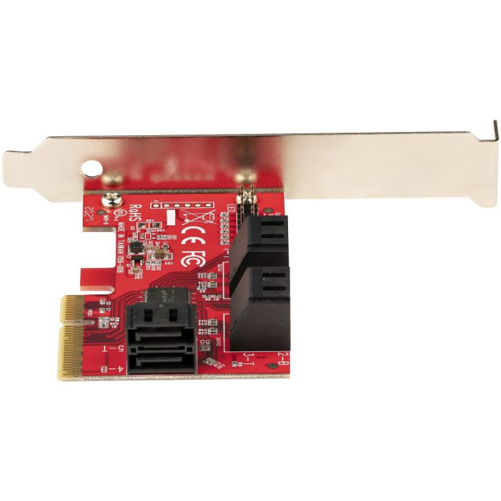 STARTECH SATA PCIE CARD - 6 PORT (6GBPS) 