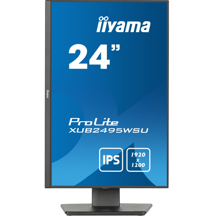 IIYAMA XUB2495WSU-B7 24.1 FHD+/75HZ/IPS/4MS/16:10/PIVOT 