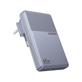 UGREEN AIR CHARGEUR SECTEUR PLAT PLIABLE 65W USB-C *95907B 