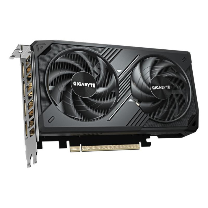 GIGABYTE GEFORCE RTX 5060 WINDFORCE MAX OC V2 8G ? CARTE GRAPHIQUE. 8GB GDDR7. 128BIT. PCI-E 5.0. 2512MHZ CORE CLOCK. 3 X DP. 1 