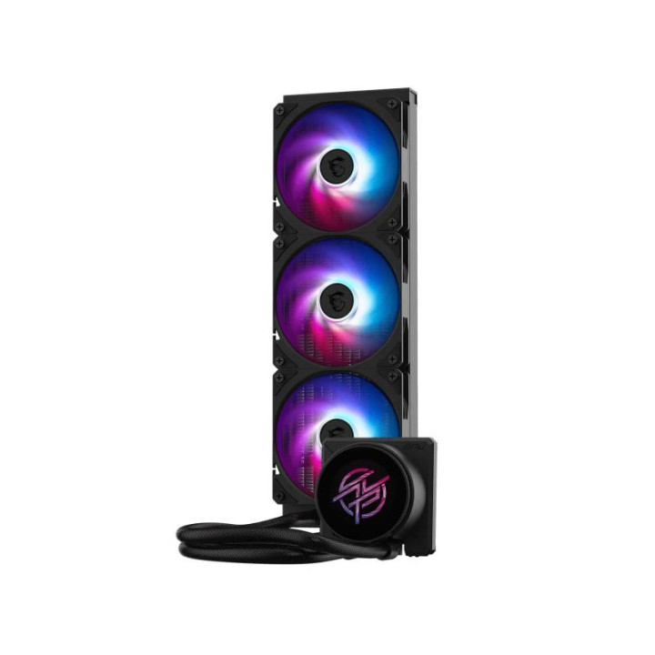 MSI MPG CORELIQUID P22 360 SYSTEME DE REFROIDISSEMENT D?ORDINATEUR PROCESSEUR REFROIDISSEUR DE LIQUIDE TOUT-EN-UN 12 CM NOIR 