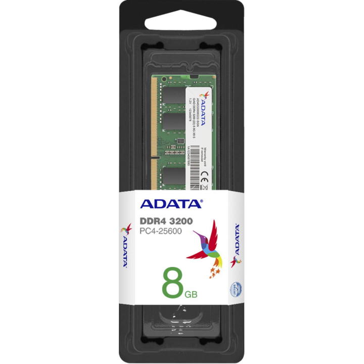 ADATA STANDARD 8GB D4 DRAM SO-DIMM 3200 CL22 
