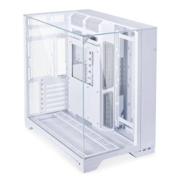 Lian-Li O11 VISION-M /SANS ALIM/MICRO-ATX BLANC