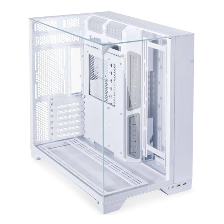 Lian-Li O11 VISION-M /SANS ALIM/MICRO-ATX BLANC