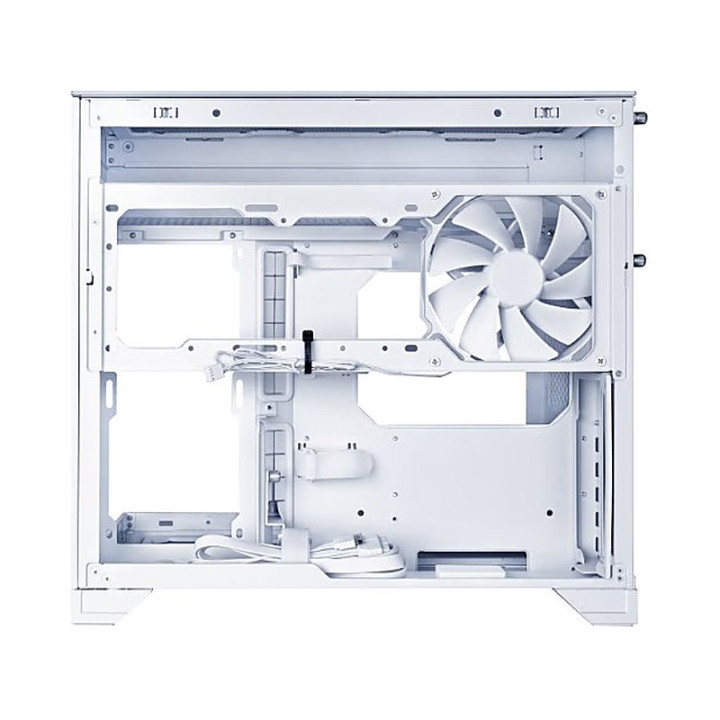 Lian-Li O11 VISION-M /SANS ALIM/MICRO-ATX BLANC