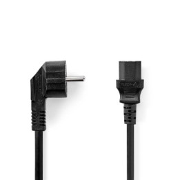 Nedis CABLE PRISE DE TERRE MALE/IEC-320-C13 - 3M - NOIR