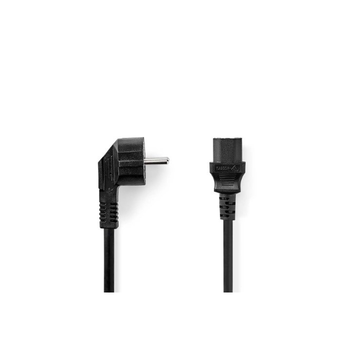 Nedis CABLE PRISE DE TERRE MALE/IEC-320-C13 - 3M - NOIR