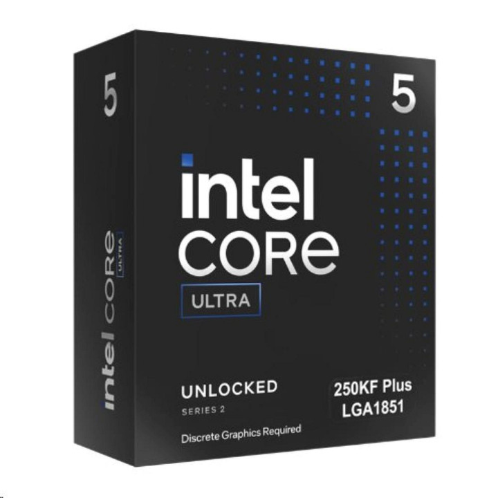 Intel CORE ULTRA 5 - 250KF PLUS - 4.2GHZ/30M/LGA1851/BOX