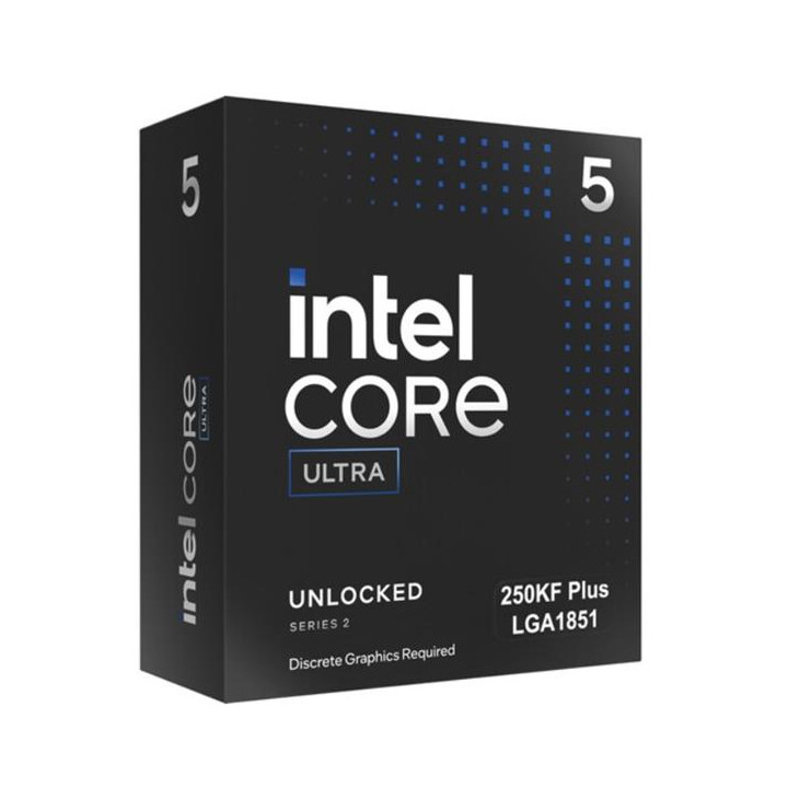 Intel CORE ULTRA 5 - 250KF PLUS - 4.2GHZ/30M/LGA1851/BOX