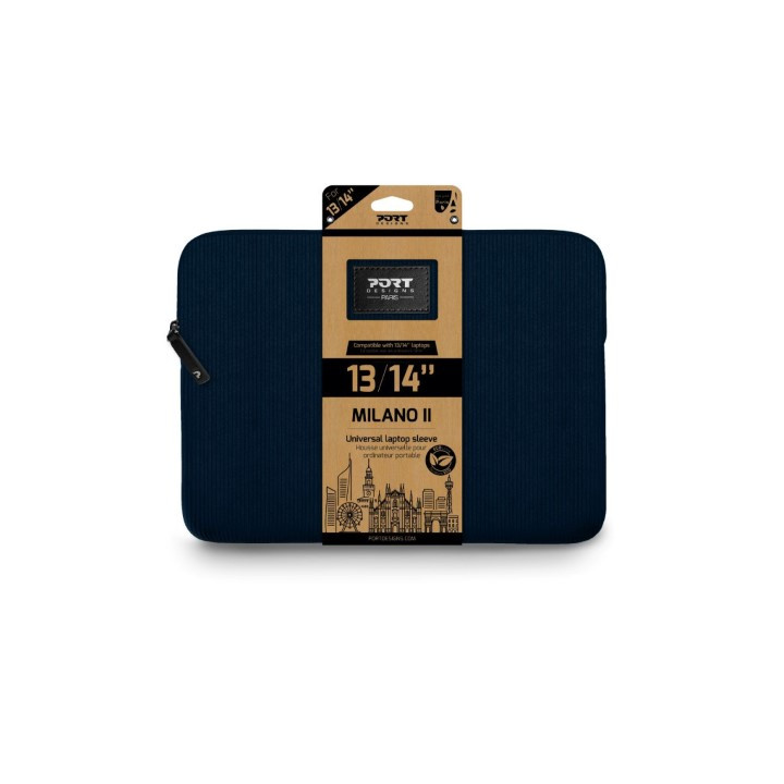 Port HOUSSE MILANO II ECO SLEEVE - 13/14 - BLEU