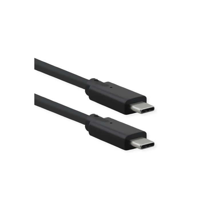 Roline CABLE USB-C 3.2 SUPERSPEED MALE/MALE - 1M - NOIR