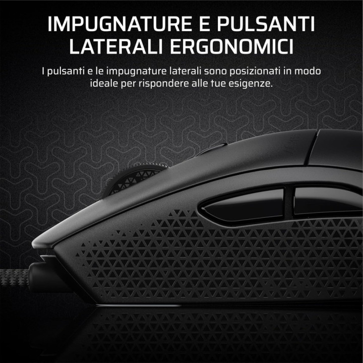 Corsair SKIFF 100 PLUS - FILAIRE - NOIR
