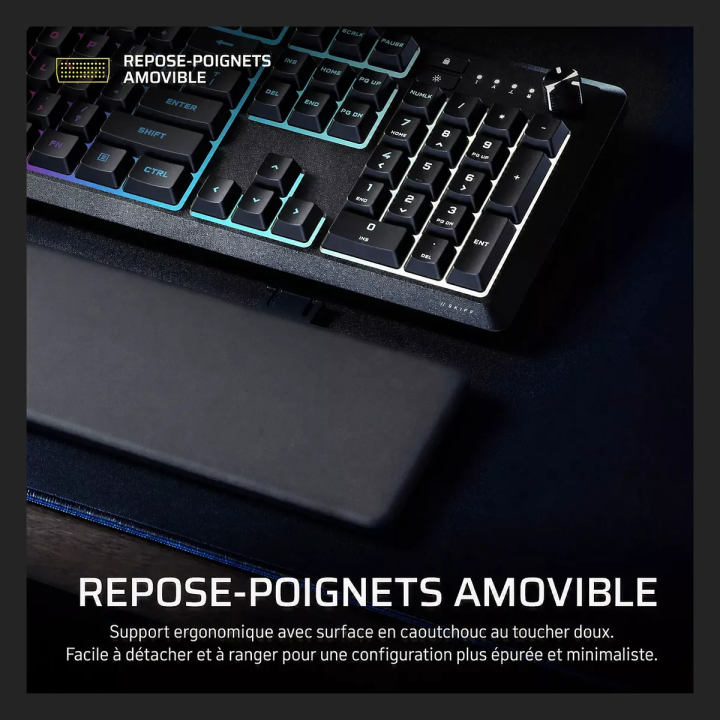 Corsair SKIFF 100 PLUS - FILAIRE - NOIR