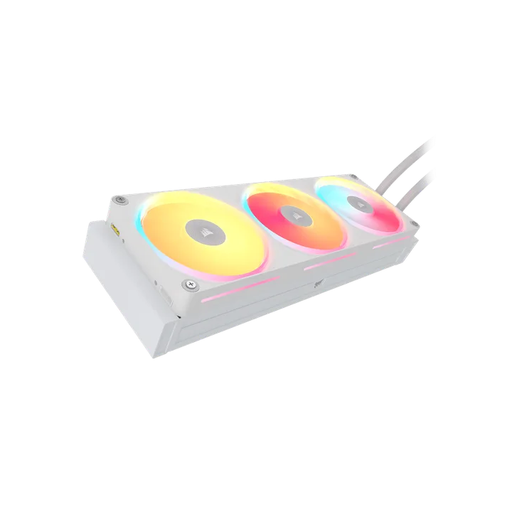 CORSAIR ICUE LINK TITAN II 360 ULTRA LX LCD BLANC 
