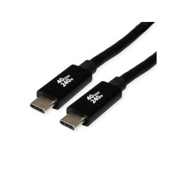 Roline CABLE USB-C MALE/MALE - 2M - NOIR