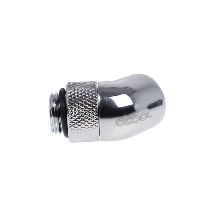 Alphacool ADAPTATEUR ANGLE 45A ROTATIF G1/4 MALE/FEMELLE