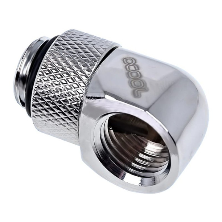 Alphacool RACCORD EN L ROTATIF G1/4 MALE/FEMELLE