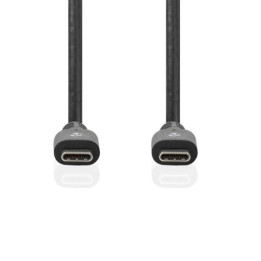 Nedis CABLE USB-C 3.2 GEN2/100W/1M/NOIR