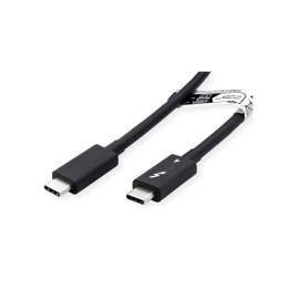 Roline CABLE THUNDERBOLTA 4 USB-C MALE/MALE - 1M - NOIR