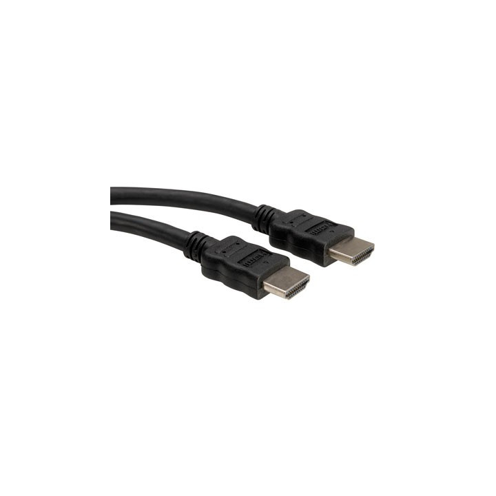 VALUE CABLE HDMI HIGHSPEED+ETHERNET MALE/MALE - 2M-NOIR
