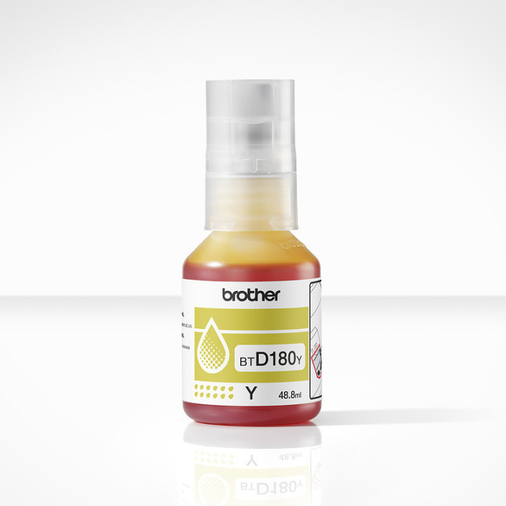 Brother CARTOUCHE D'ENCRE BTD180Y - JAUNE