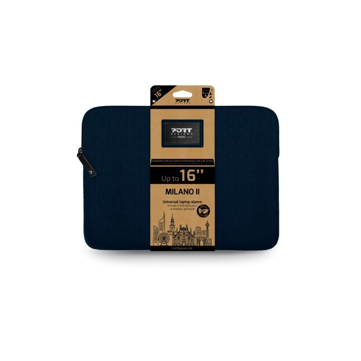 Port HOUSSE MILANO II ECO SLEEVE - 16 - BLEU
