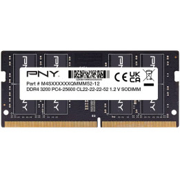 PNY SODIMM PERFORMANCE DDR4 320MHZ 8G 