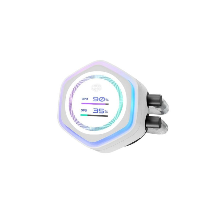 COOLER MASTER MASTERLIQUID ATMOS II 360 LCD WHITE PROCESSEUR KIT DE REFROIDISSEMENT DU LIQUIDE 12 CM BLANC 1 PIECE(S) 