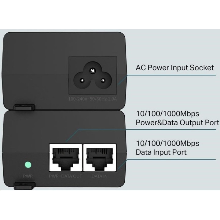 TP-Link INJECTEUR DE PUISSANCE TL-POE160S V2 30W