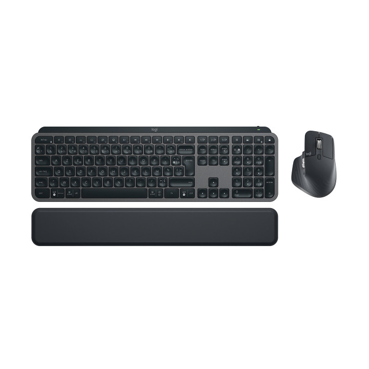 Logitech MX KEYS S NOIR + SOURIS SANS FIL MX MASTER 3S NOIR