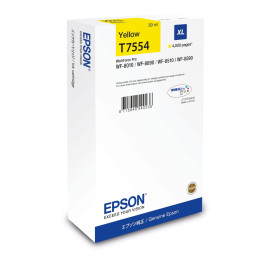 Epson CARTOUCHE JAUNE - C13T75544N