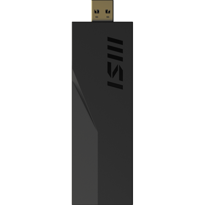 MSI BE6500 WIFI7 USB STICK - DONGLE CARTE ET ADAPTATEUR D'INTERFACES USB 3.2 GEN 1 (3.1 GEN 1) 