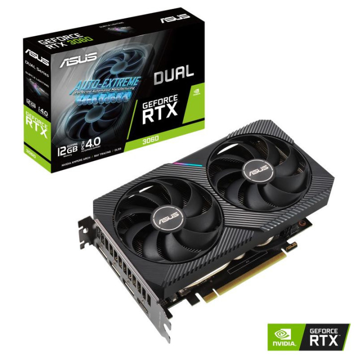 ASUS DUAL RTX3060 12GB GDDR6 PCIE 